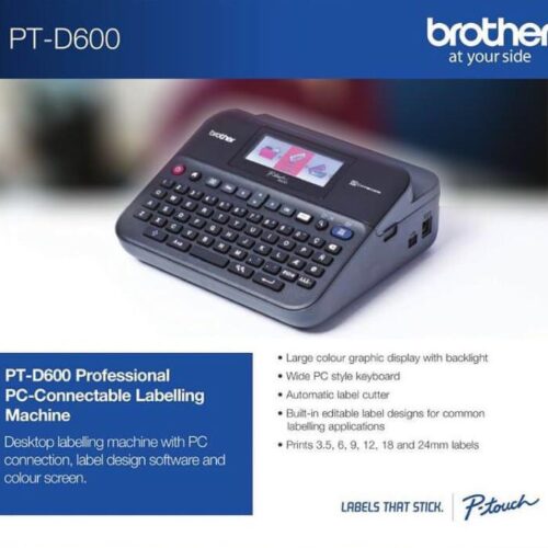 BROTHER PRINTER PT-D600